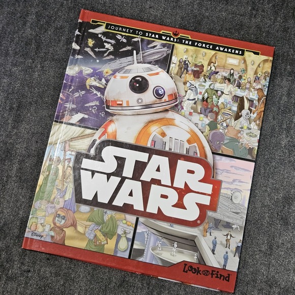 Star Wars Journey to Star Wars the‎ Force Awakens Look and Find - Picture 1 of 5